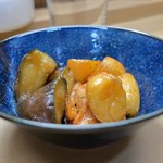 家庭料理 小川 - じゃがいも鶏煮