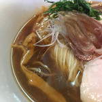 ラーメン屋 トイ・ボックス - 麺、穂先メンマ