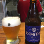 ラーメン屋 トイ・ボックス - 「COEDO 瑠璃」450円