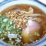 ラーメン青葉 - 青葉にんにくラーメン