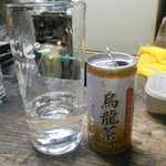 庚申酒場 - ホットウーロンハイ