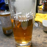 庚申酒場 - ホットウーロンハイできあがり！