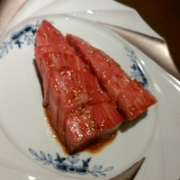 焼肉 大河 - えんぴつ　牛一頭からこれだけしかとれないの～