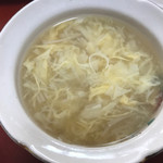 中国料理 梅 - 定食の中華スープ