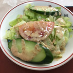 Chuugoku Ryourimei - 定食のサラダ