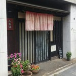 手打蕎麦 ふたば - 店の出入口