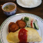 キッチン マカベ - オムコロ