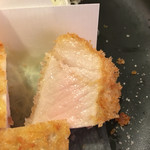 とんかつあさくら - 特上ロース断面