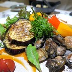 創作割烹 東 - 銘柄地鶏の炭火炙り焼き