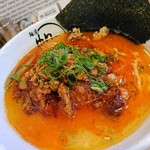 麺屋 帆のる - スパイシ－唐揚げ麺