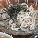 長老亭天戸茶屋 - ミニソースかつ丼、ざるそばアップ