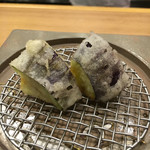 鮨割烹 汐 - 水ナスの天ぷら