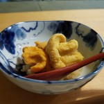 鮨 猪股 - 道産余市の紫ウニ&馬糞ウニ