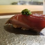 鮨 猪股 - カツオのヅケ