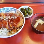 和風レストラン　まるまつ - ソースカツ丼598円。