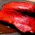 Crony - 福島軍鶏、万願寺唐辛子、パプリカソース