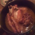 Couscous Rougir - クスクス（鍋、メルゲーズ+仔羊+ひな鶏）