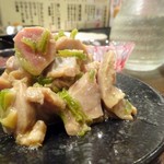 てるてるぼうず - 砂肝ワサビ和え