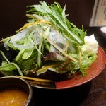 てるてるぼうず - 人参ドレッシングで食べる野菜サラダ
