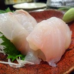 てるてるぼうず - ヒラメ刺し