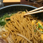 ラーメン札幌一粒庵 - 中太麺