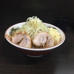 ラーメン二郎 - 170715小ラーメン700円麺少な目ニンニク増し