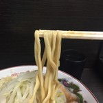 ラーメン二郎 - 麺アップ