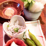 Sumiyaki Mokumoku - 付き出し