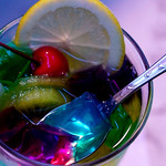 喫茶 ソワレ - スプーンで一口一口を楽しむ。