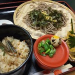 すずや古今 - ざるそば定食