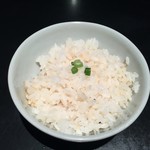 麺処 銀笹 - 半鯛飯(200円)