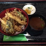 Nagata - 天丼(ランチ)￥820