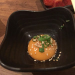 焼肉 433 - ユッケ用の黄身