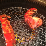 焼肉 433 - 海鮮盛りのオマール海老