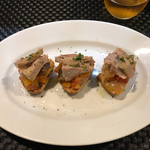 ラ カンパーニュ - 自家製ツナとラタトゥイ ユのブルスケッタ