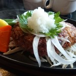 わかの屋 - おろしハンバーグ