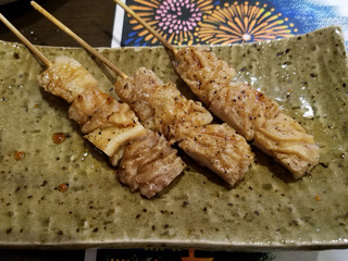 Izakaya Hibari - シロ串焼き