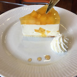 てぃーだMcafe - マンゴーレアチーズ４８０円