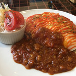 てぃーだMcafe - オムカレー