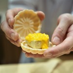 銀座 しのはら - フォアグラ最中