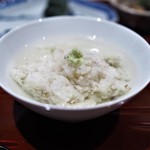 銀座 しのはら - 鮎ご飯出汁茶漬け