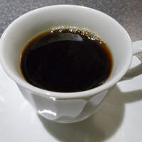 安土 - ランチのコーヒー