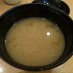 とんかつ新宿さぼてん - 味噌汁