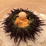 緒方 - うにとすっぽんの卵