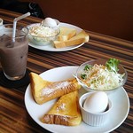 珈琲といんどかれーの店 たんぽぽ - フレンチトーストモーニング