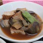 ナンリ食堂 - 丸茄子と厚揚げの田舎風煮アップ
