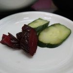 ナンリ食堂 - しば漬けと胡瓜の浅漬けアップ