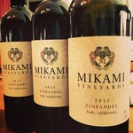 Wine Terrace Yu-me - 激レア カリフォルニアワイン MIKAMI vineyards 