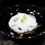 Kaiseki Hachisen - 酢蓮根　美味
