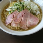 麺屋AMORE - 冷し煮干し780円+大盛100円